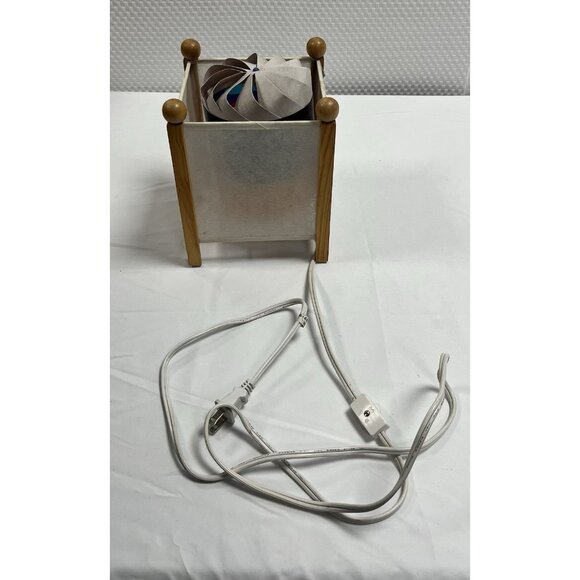 Vtg Magic Spinning Lamp Groovy Car Flowers Night Light 1998 🚗 - Picture 3 of 11